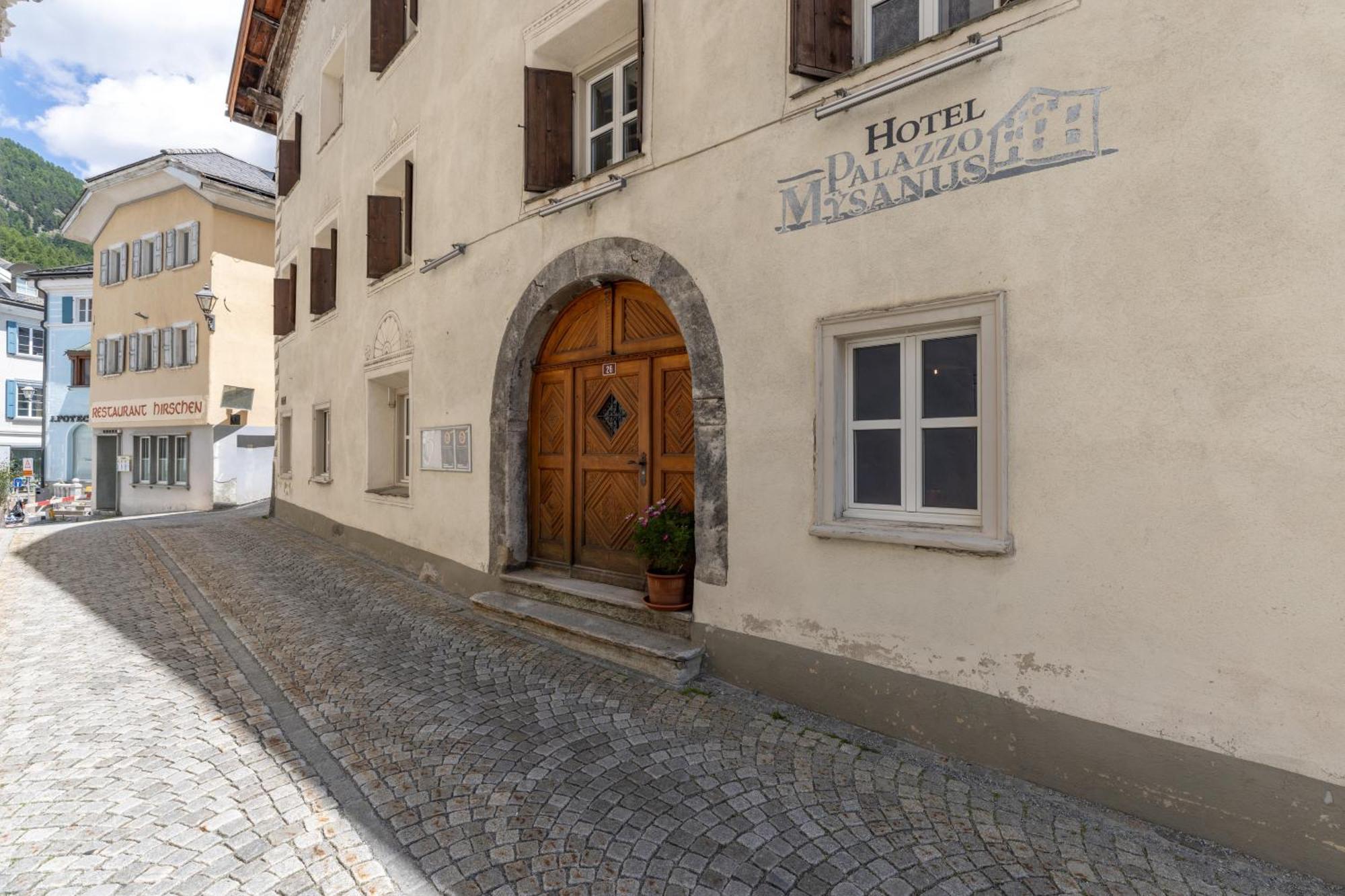 Palazzo Mysanus Samedan Hotel Eksteriør billede